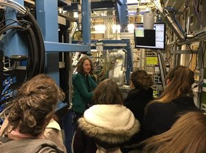 Visiting the Diamond Synchrotron, Harwell Science Campus, December 2019.